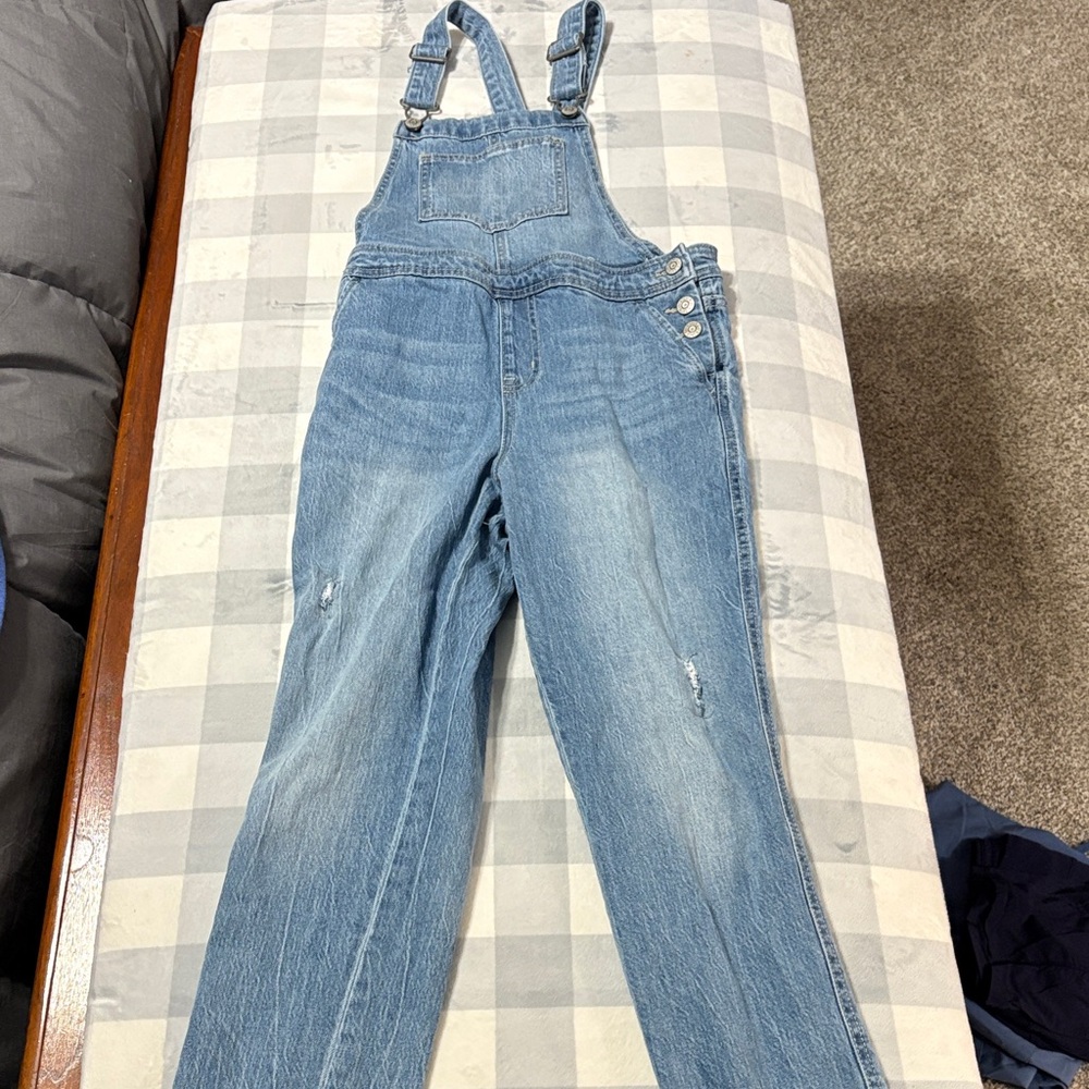 Cat & Jack Kids Blue Denim Overalls